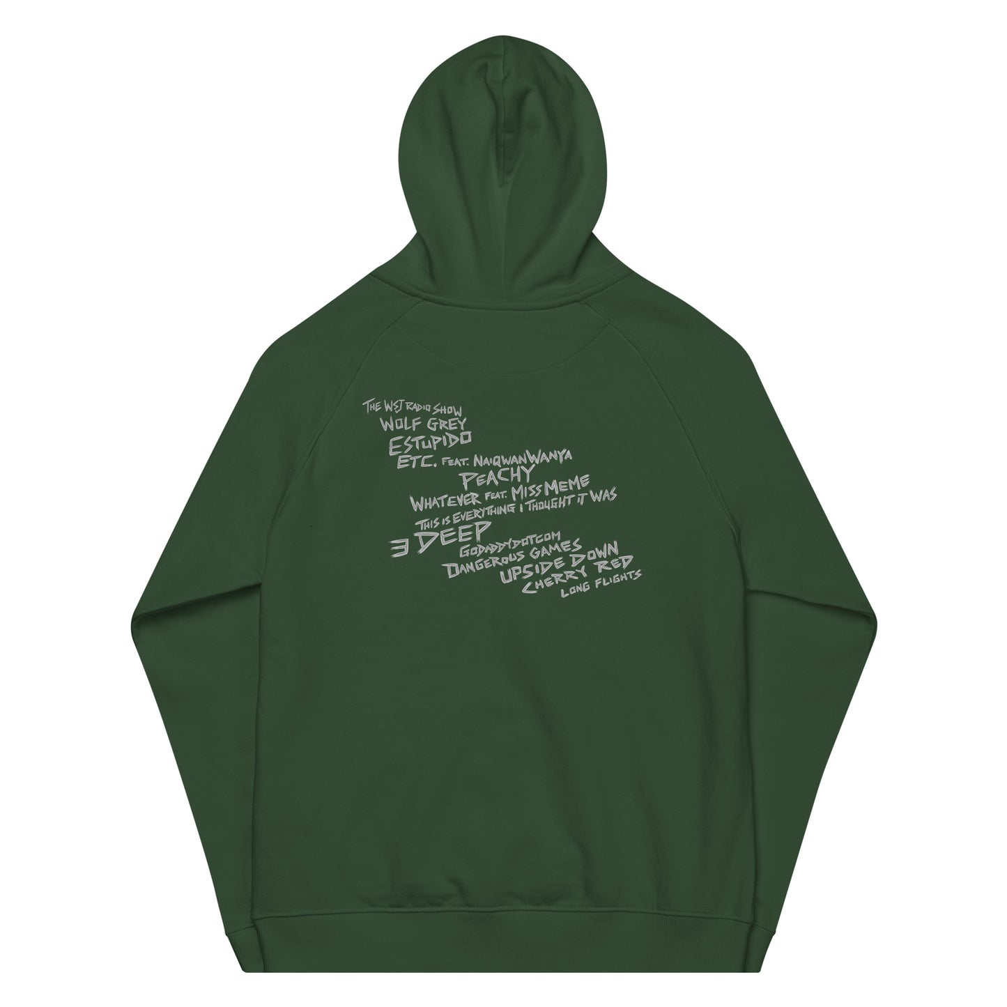 The Wolves Smell Joy TrackList Hoodie